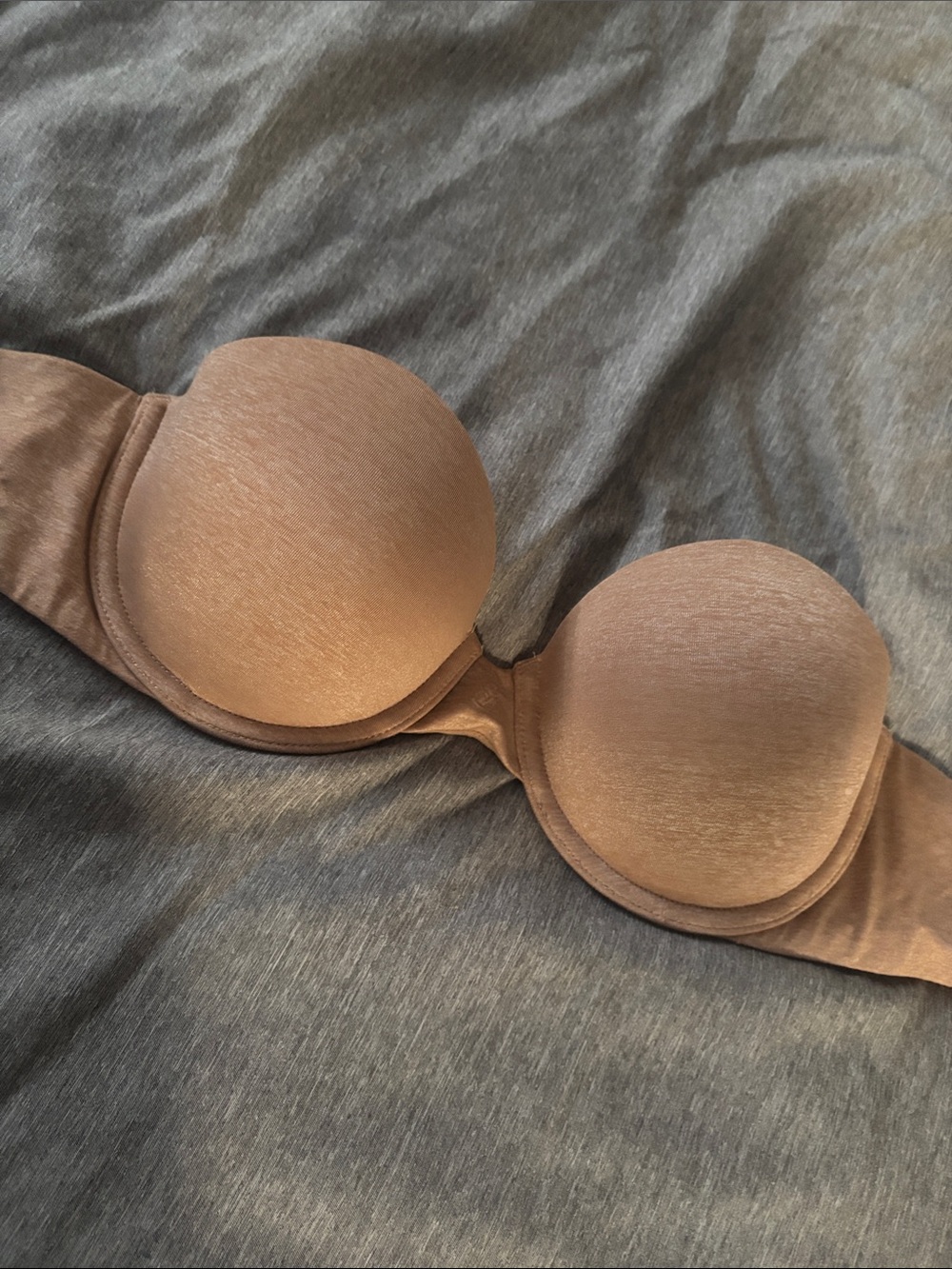 Strapless Molded Cup Bra - Nude